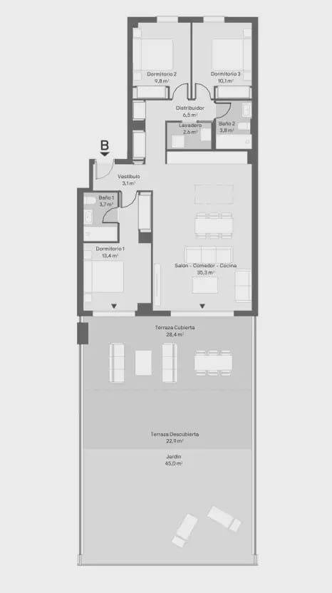3 bedroom Penthouse for sale in Cancelada with pool garage - € 622,000 (Ref: 10170103)