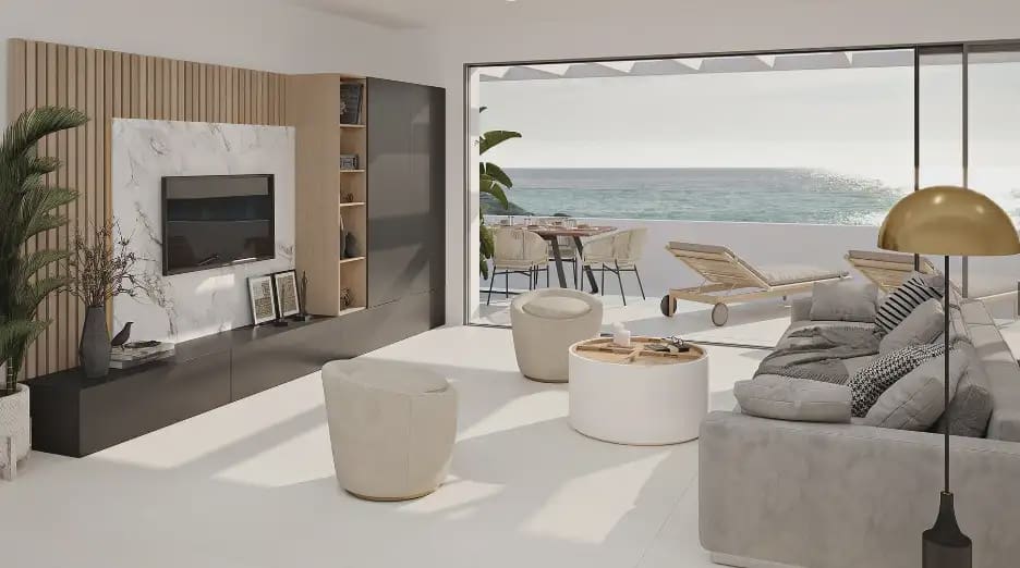 3 sypialnia Penthouse na sprzedaż w Estepona z basenem garażem - 1 175 000 € (Ref: 10170123)