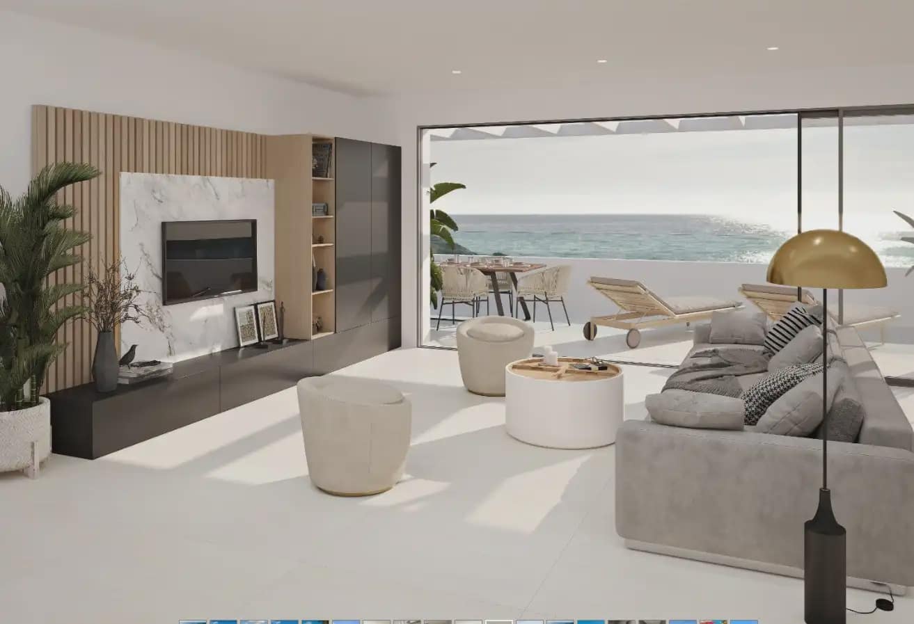 3 sypialnia Penthouse na sprzedaż w Estepona z basenem garażem - 1 175 000 € (Ref: 10170123)