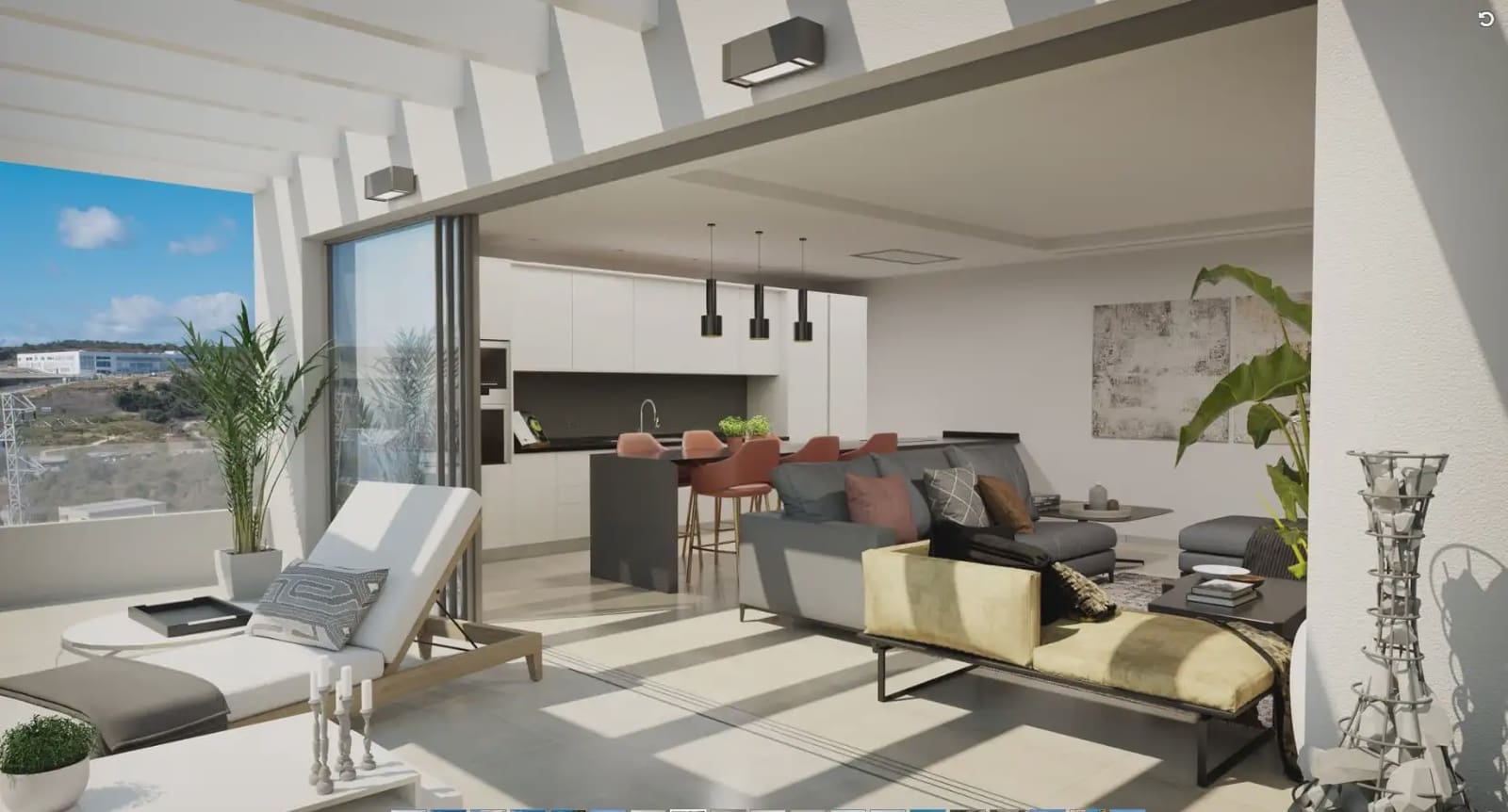 3 sypialnia Penthouse na sprzedaż w Estepona z basenem garażem - 1 175 000 € (Ref: 10170123)