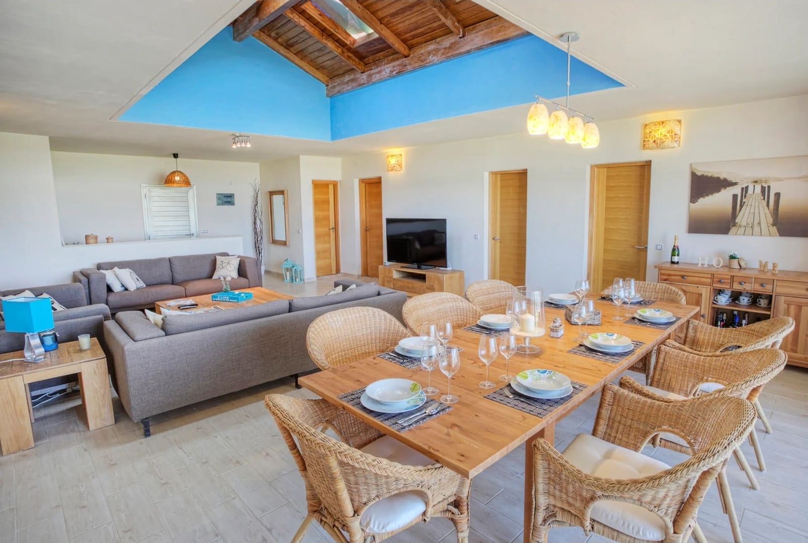 5 camera da letto Villa da affittare in Caleta de Fuste con piscina garage - 3.750 € (Rif: 10173003)
