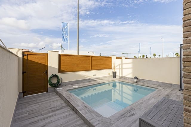 Adosado de 2 habitaciones en Las Lomas de Rame - Bahía Bella, Los Alcázares en venta con piscina garaje - 279.500 € (Ref: 10177555)
