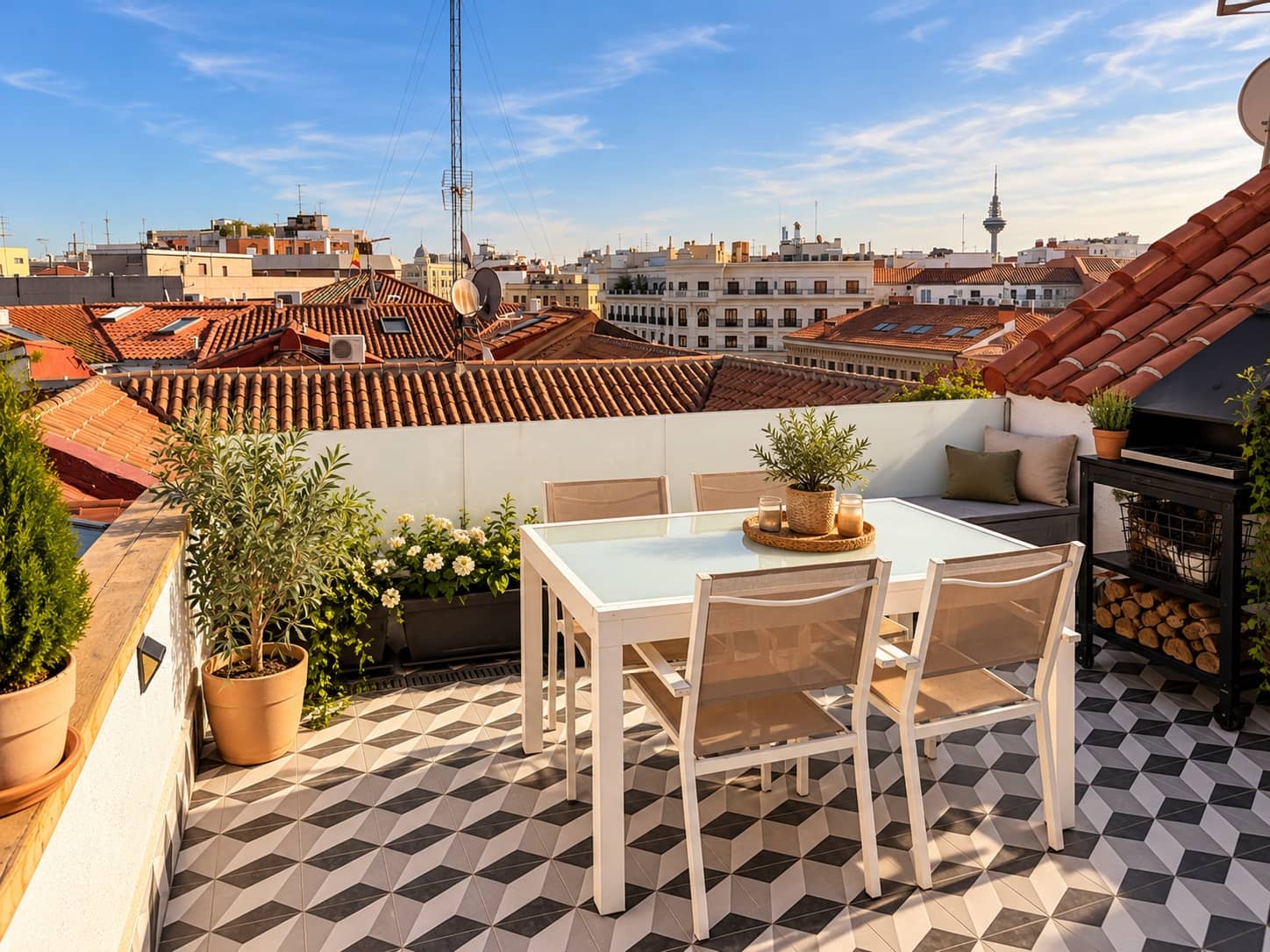 2 soverom Penthouse til salgs i Madrid by - € 1 185 000 (Ref: 10183476)