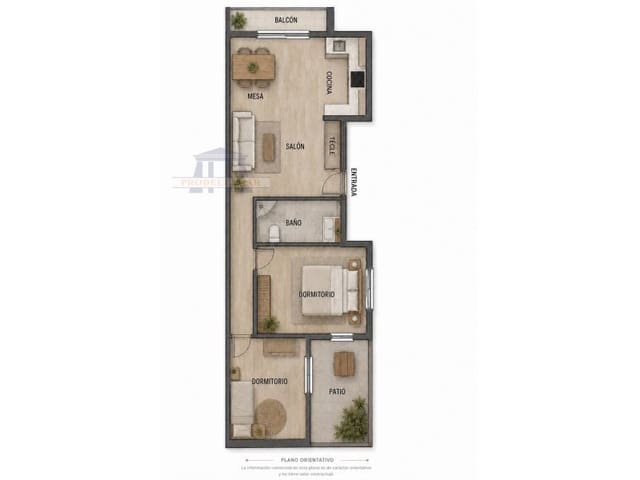 Apartamento de 2 habitaciones en L'Ampolla en venta - 145.000 € (Ref: 10025281)