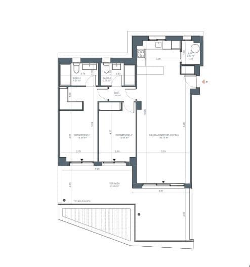 2 slaapkamer Flat te koop in Rincon de la Victoria met zwembad garage - € 510.000 (Ref: 8315904)