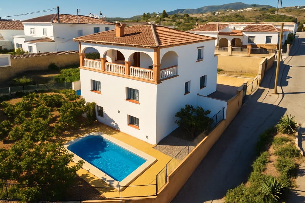 4 chambre Villa/Maison à vendre à Benajarafe avec piscine - 615 000 € (Ref: 8950387)