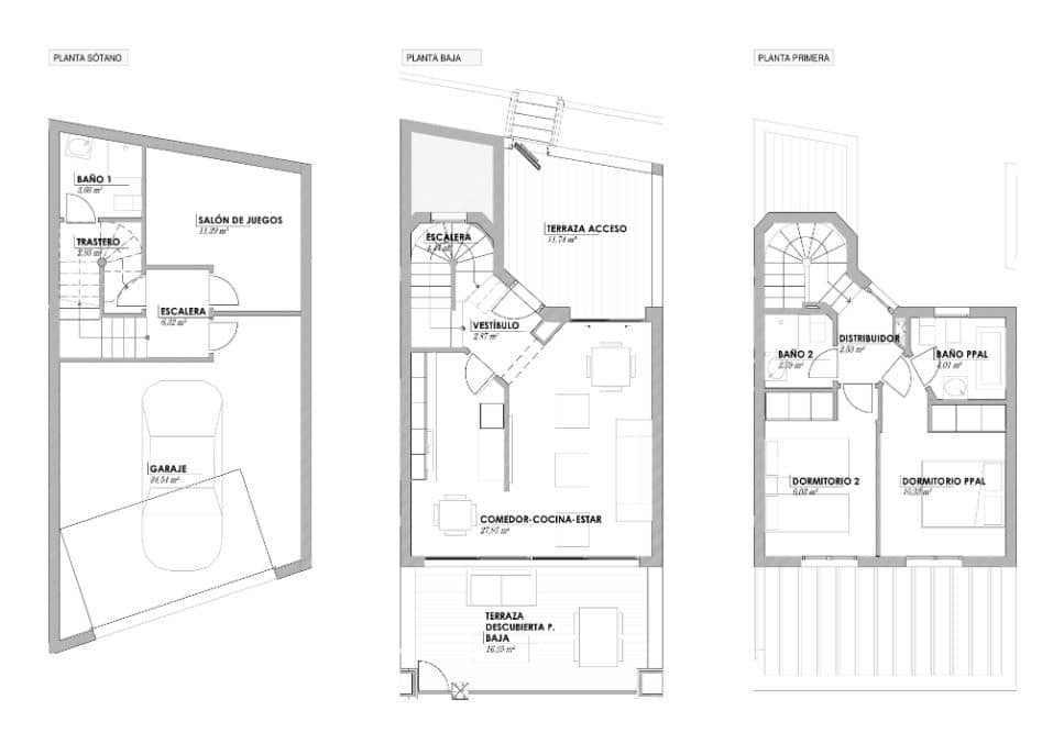 2 soveværelse Byhus til salg i Torrox-Costa med swimmingpool garage - € 347.000 (Ref: 9111892)