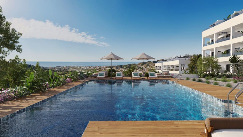 2 bedroom Flat for sale in Torrox with pool - € 225,000 (Ref: 9239671)