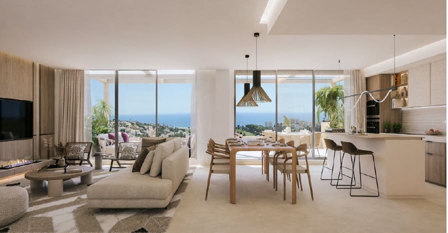 2 Zimmer Apartment zu verkaufen in Benalmadena mit Pool Garage - 430.000 € (Ref: 9432970)