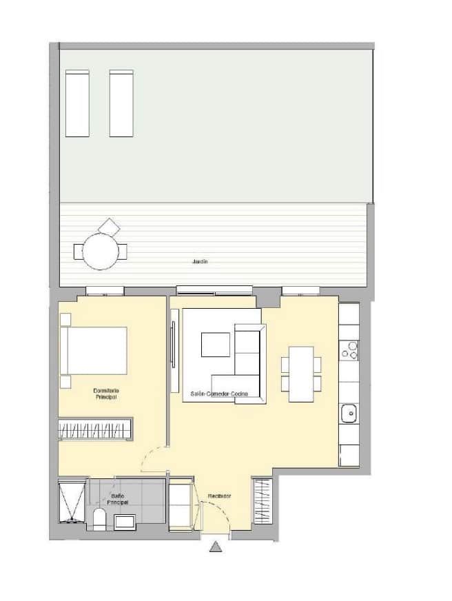 1 soverom Leilighet til salgs i Malaga by med svømmebasseng garasje - € 245 000 (Ref: 9455810)