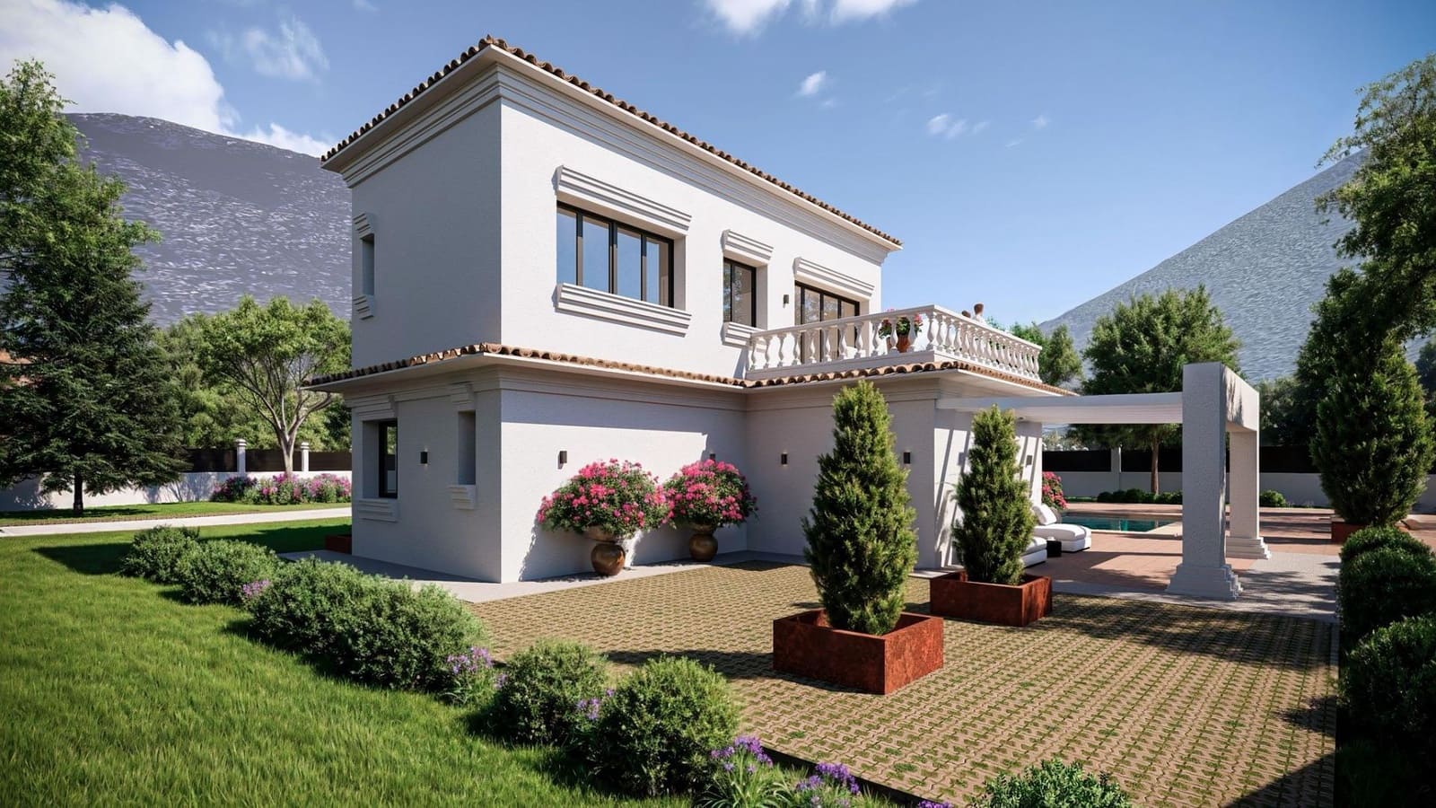 4 sypialnia Finka/Dom wiejski na sprzedaż w La Romana z basenem garażem - 399 000 € (Ref: 10060389)