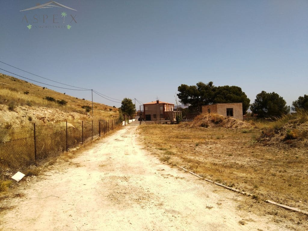 6 sypialnia Finka/Dom wiejski na sprzedaż w Aspe z basenem garażem - 525 000 € (Ref: 10060425)