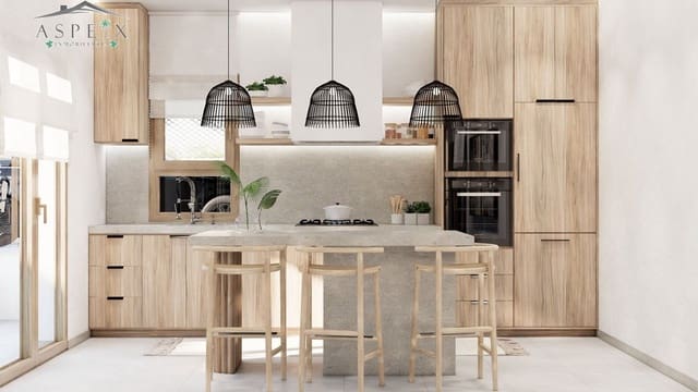3 soverom Villa til salgs i Aspe med svømmebasseng garasje - € 329 629 (Ref: 10060441)