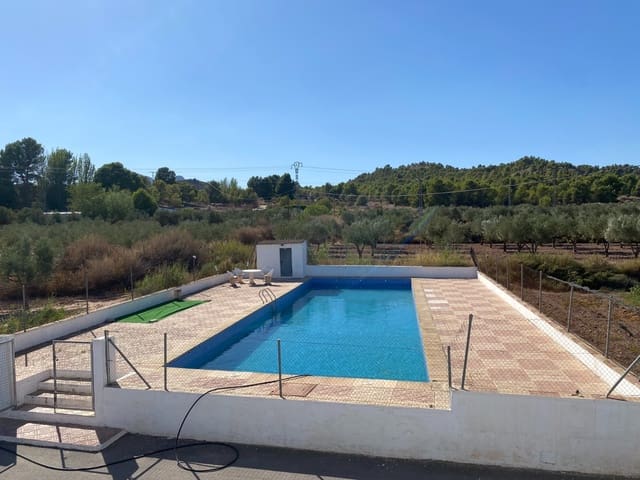 4 sovrum Finca/Hus på landet till salu i Sax med pool garage - 325 000 € (Ref: 10060465)