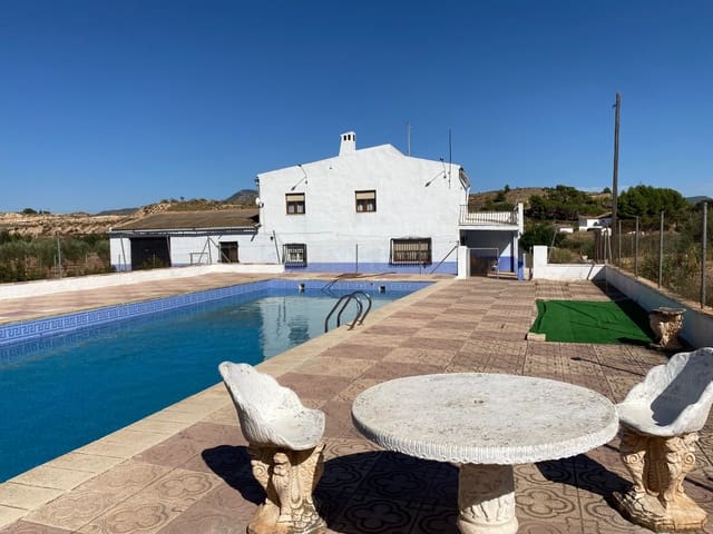4 sovrum Finca/Hus på landet till salu i Sax med pool garage - 325 000 € (Ref: 10060465)