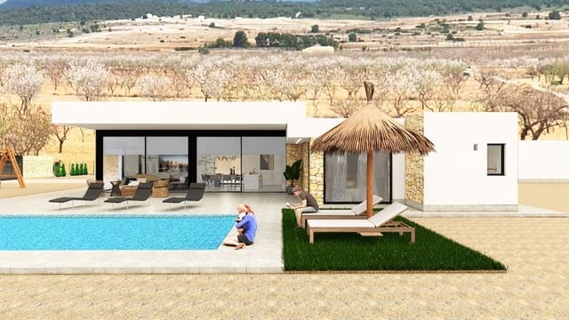 3 sovrum Finca/Hus på landet till salu i Pinoso med pool garage - 565 000 € (Ref: 10060498)