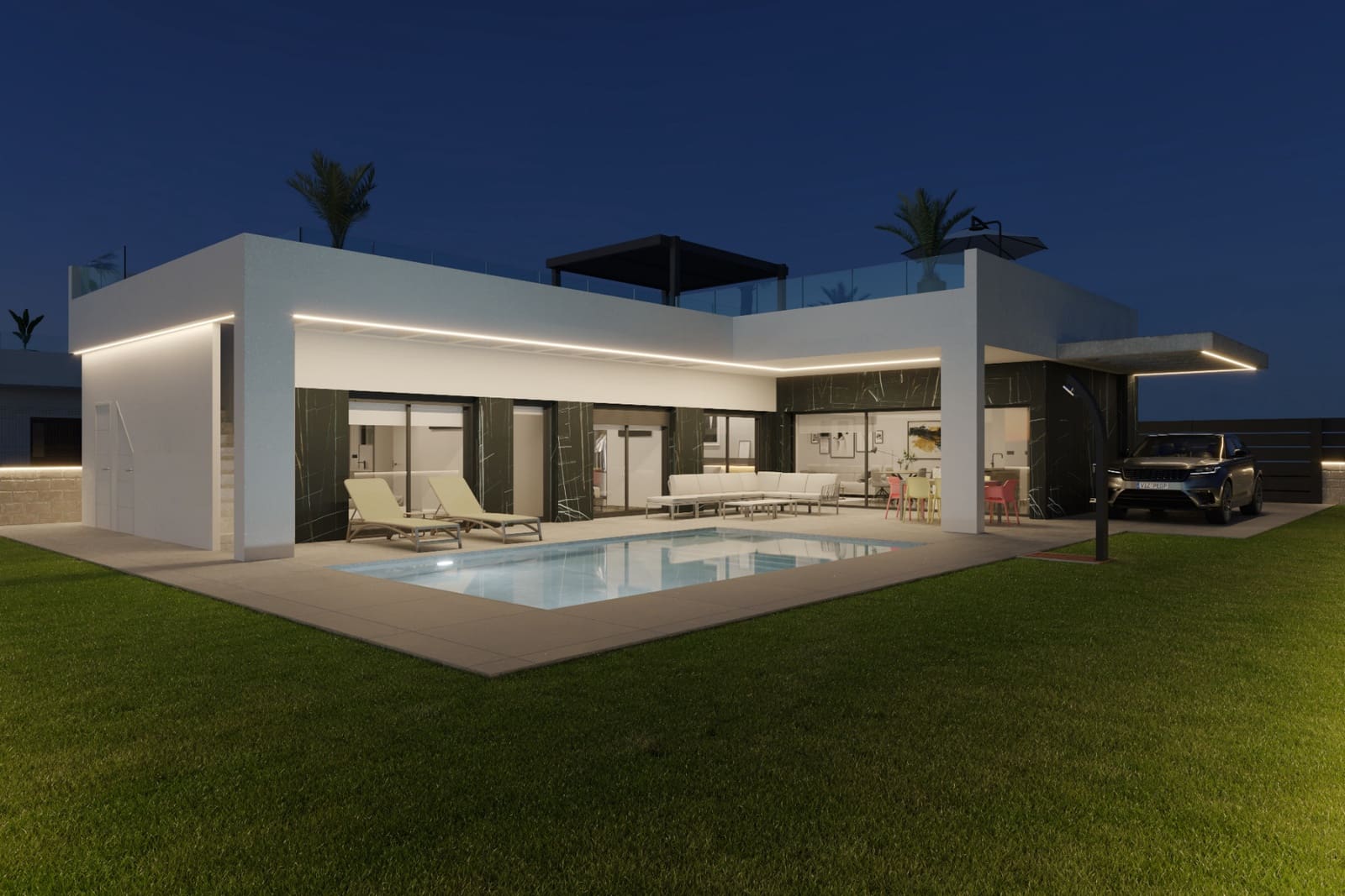 3 Zimmer Villa zu verkaufen in Algorfa mit Pool Garage - 670.000 € (Ref: 10072648)