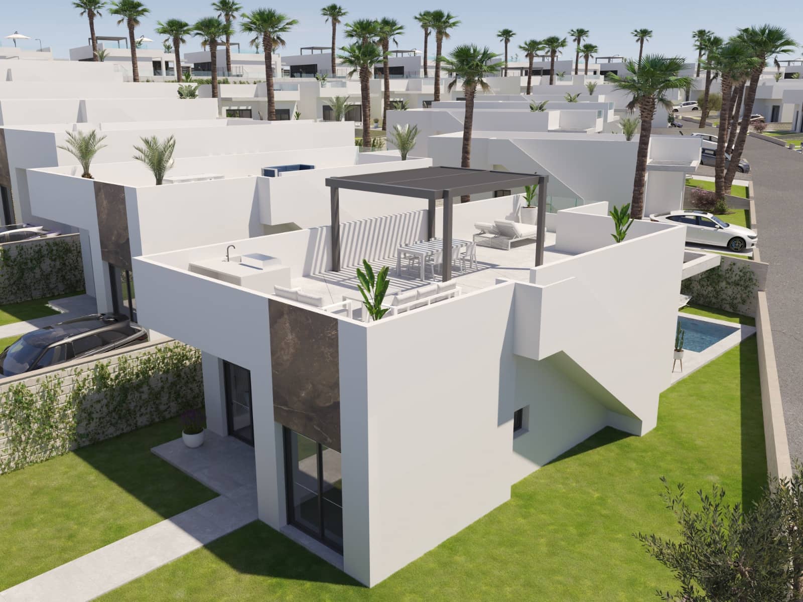 3 chambre Villa/Maison à vendre à Algorfa avec piscine garage - 445 000 € (Ref: 10072649)