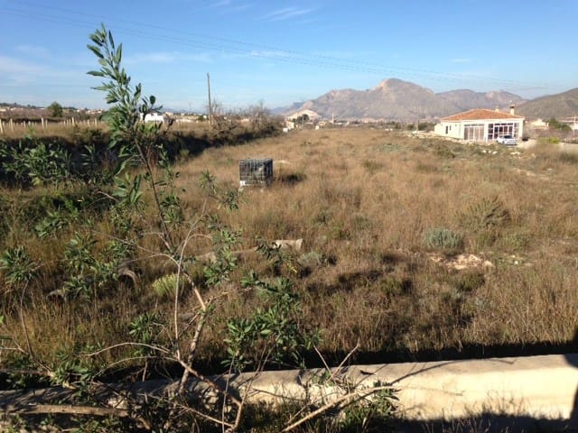 Bauplatz zu verkaufen in Hondón de los Frailes - 25.000 € (Ref: 10072660)