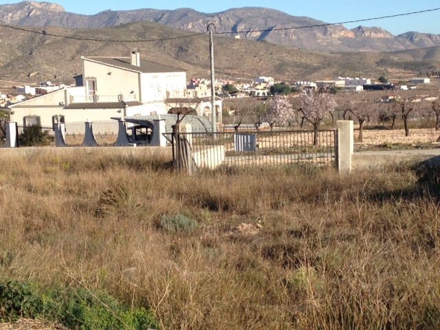 Bauplatz zu verkaufen in Hondón de los Frailes - 25.000 € (Ref: 10072660)