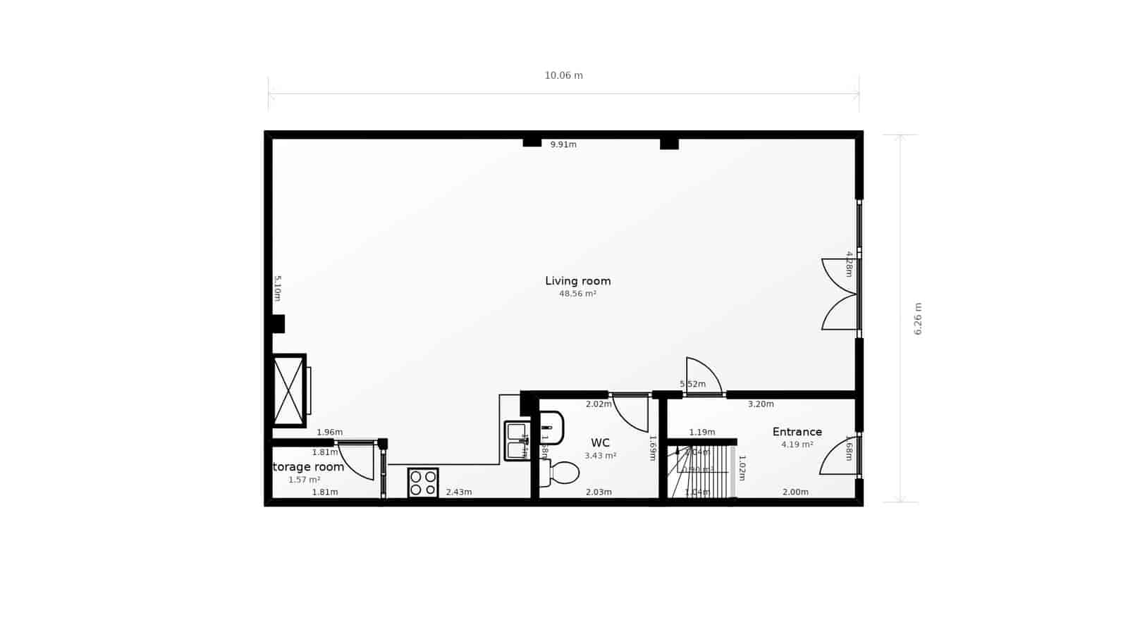 Casa de 4 habitaciones en Sax en venta con garaje - 199.995 € (Ref: 10175268)