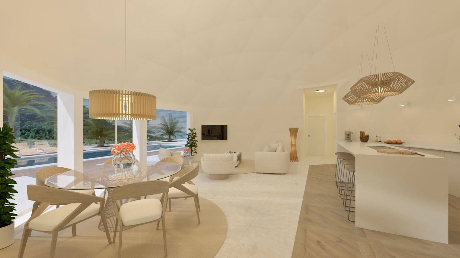 3 sypialnia Finka/Dom wiejski na sprzedaż w Pinoso z basenem - 413 000 € (Ref: 9377918)