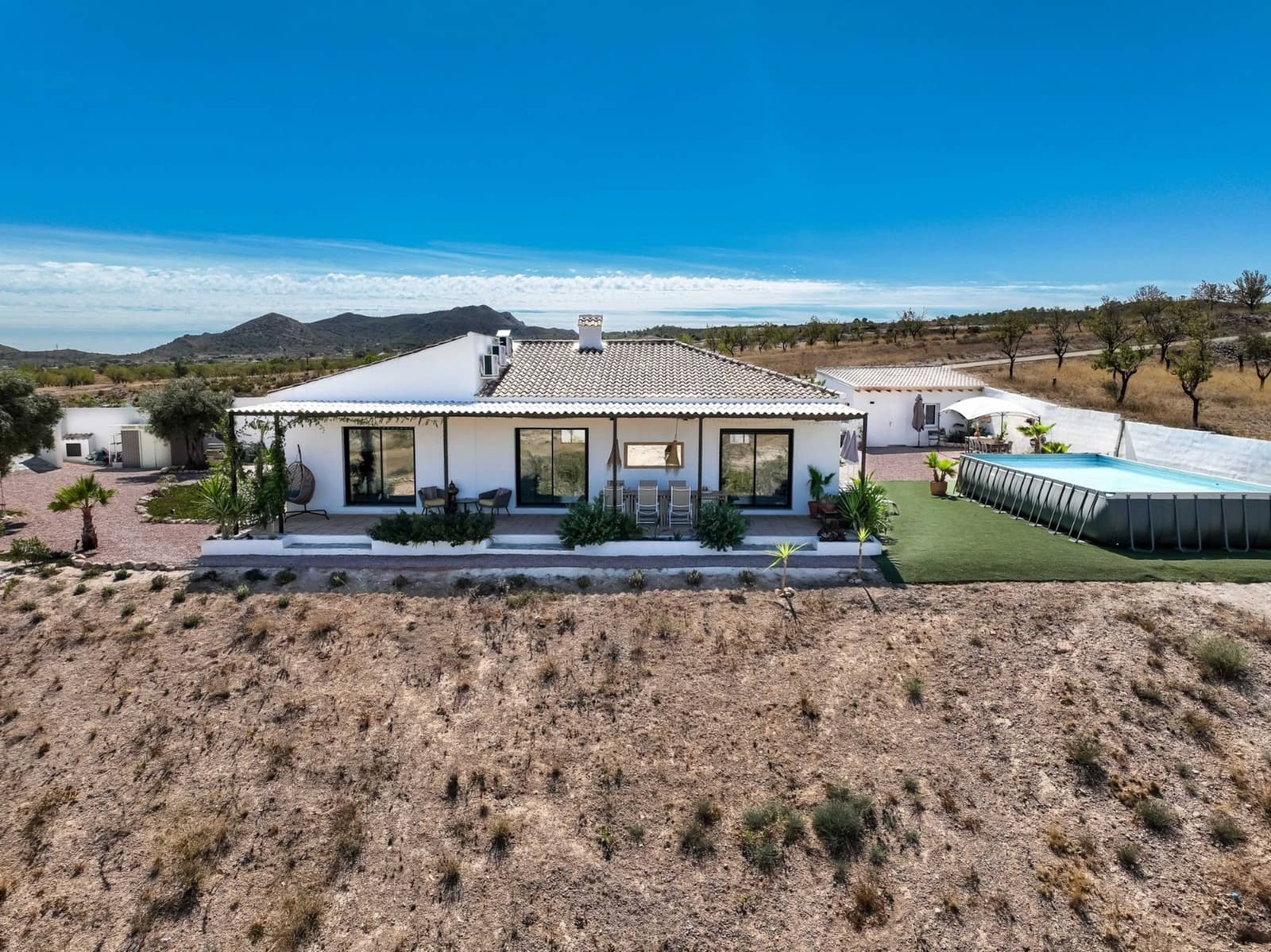 4 sovrum Finca/Hus på landet till salu i Hondon de los Frailes med pool - 299 000 € (Ref: 9393982)