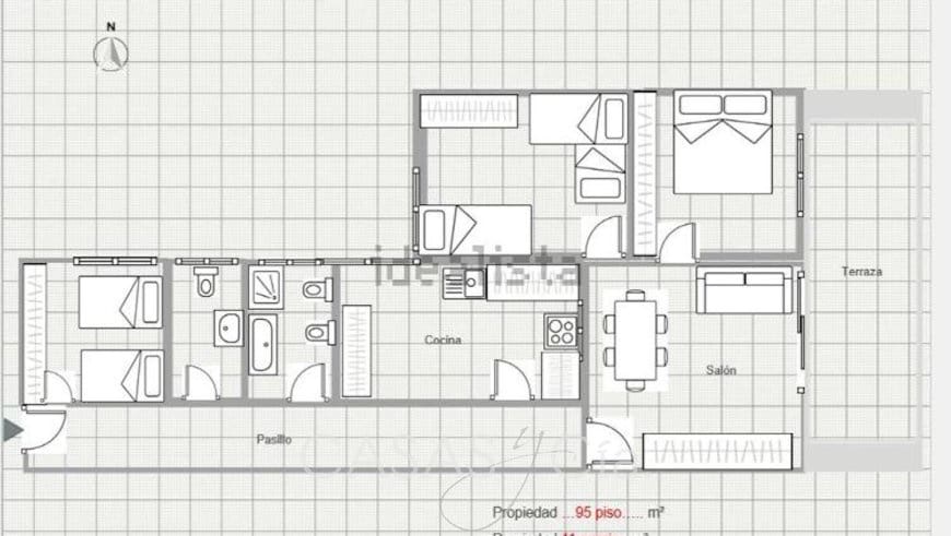 3 soverom Leilighet til salgs i Bellreguard - € 275 000 (Ref: 8288439)