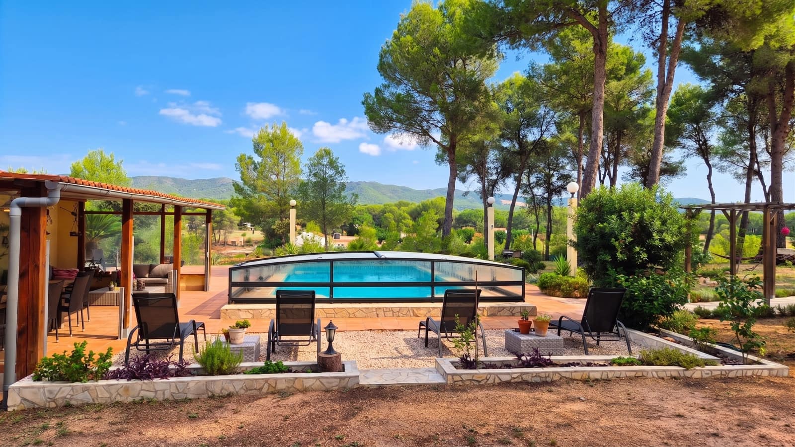 6 Zimmer Villa zu verkaufen in Ontinyent mit Pool Garage - 598.000 € (Ref: 10038563)