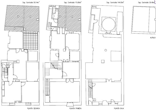 5 soveværelse Byhus til salg i Ontinyent - € 55.000 (Ref: 9502914)