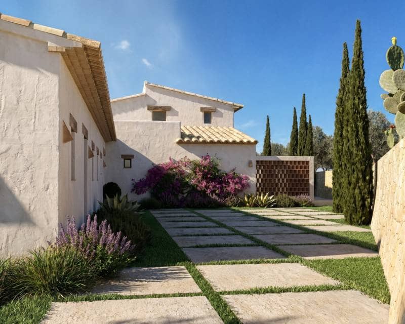 4 Zimmer Finca/Landgut zu verkaufen in Moraira mit Pool - 2.390.000 € (Ref: 10021325)