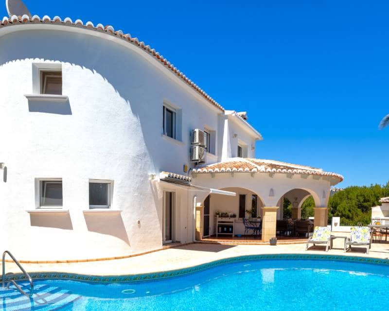 4 soverom Villa til salgs i Moraira med svømmebasseng garasje - € 1 350 000 (Ref: 10133470)