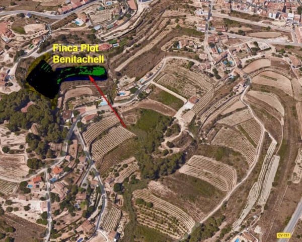 Tomt till salu i Benitachell / Benitatxell - 400 000 € (Ref: 5901820)