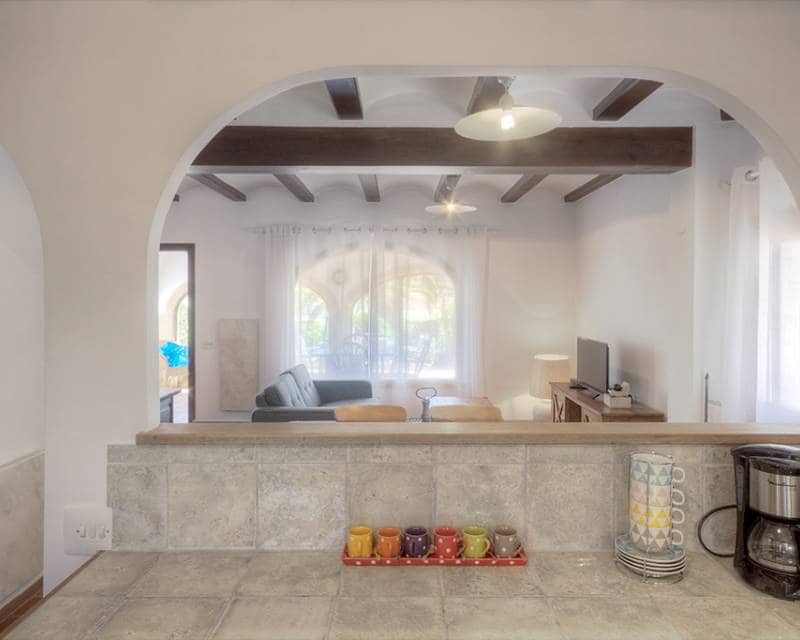 Villa/Maison de 2 chambres à louer à Javea / Xabia avec piscine - 1 425 € (Ref: 5937066)