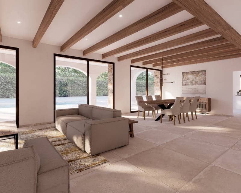 4 soverom Finca/Herregård til salgs i Benissa med svømmebasseng - € 2 275 000 (Ref: 7603159)