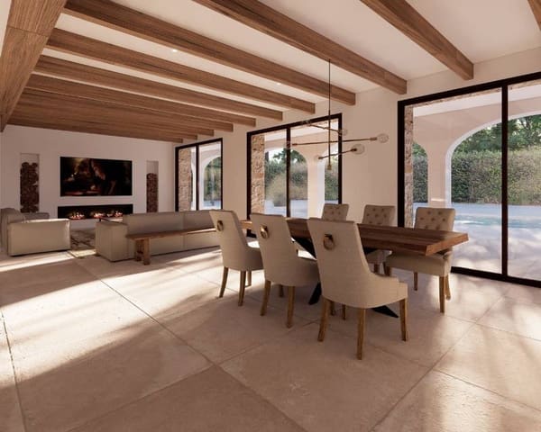 4 chambre Finca/Maison de Campagne à vendre à Benissa avec piscine - 2 275 000 € (Ref: 7603159)