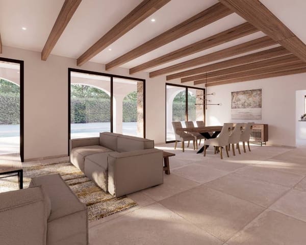 4 chambre Finca/Maison de Campagne à vendre à Benissa avec piscine - 2 275 000 € (Ref: 7603159)