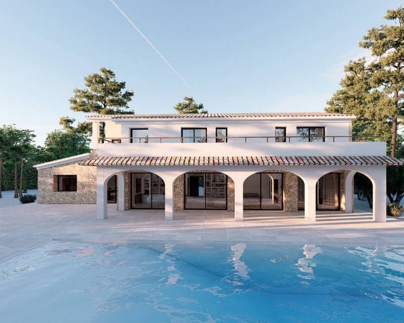 4 soverom Finca/Herregård til salgs i Benissa med svømmebasseng - € 2 275 000 (Ref: 7603159)