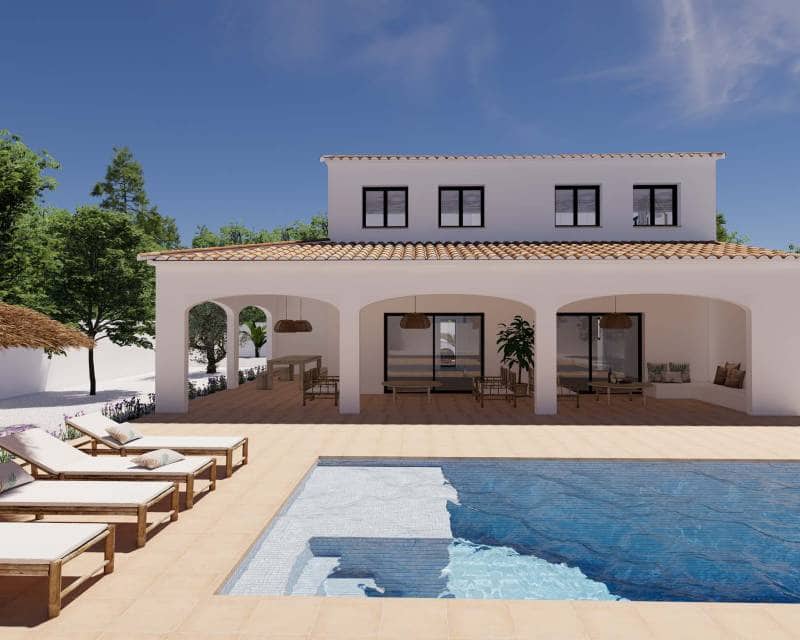 4 quarto Moradia para venda em Moraira com piscina - 1 549 000 € (Ref: 8210146)