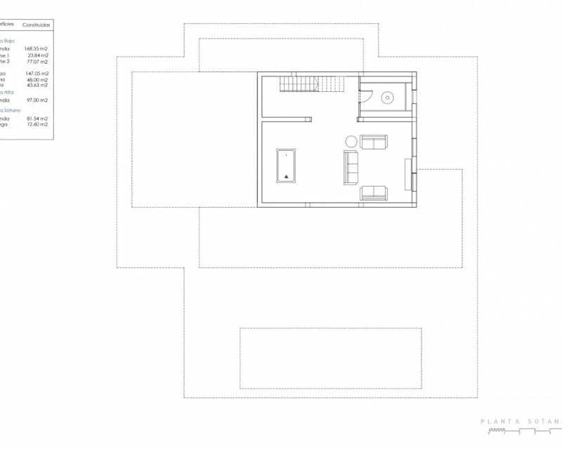 4 chambre Villa/Maison à vendre à Teulada avec piscine garage - 1 795 000 € (Ref: 8405844)