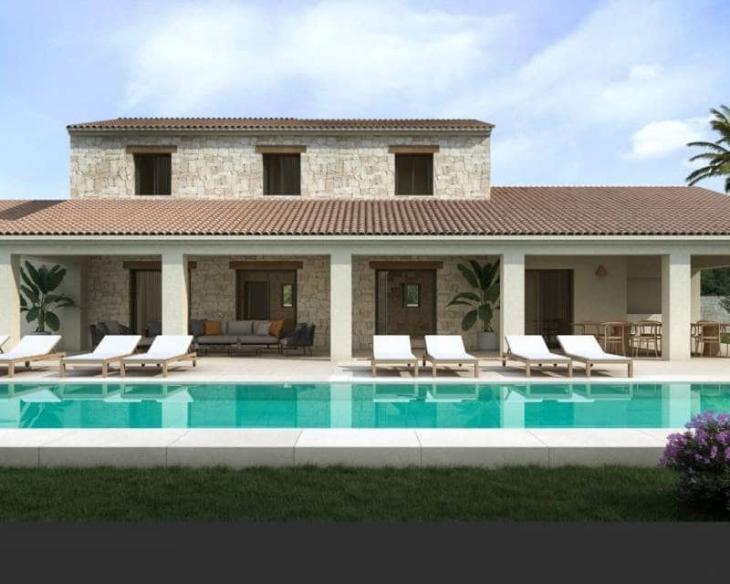 4 chambre Villa/Maison à vendre à Teulada avec piscine garage - 1 795 000 € (Ref: 8405844)