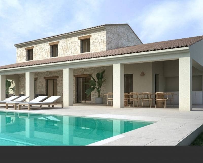 4 chambre Villa/Maison à vendre à Teulada avec piscine garage - 1 795 000 € (Ref: 8405844)