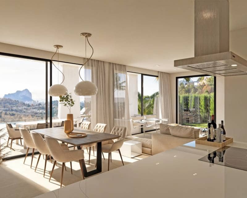 4 chambre Villa/Maison à vendre à Calpe / Calp avec piscine - 1 750 000 € (Ref: 8891770)