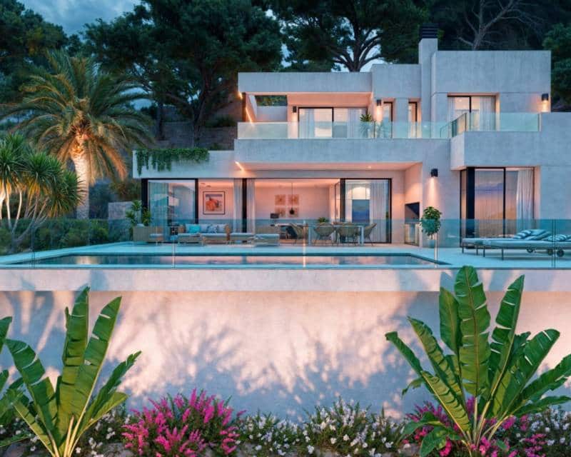 3 bedroom Villa for sale in Calpe / Calp with pool - € 1,135,000 (Ref: 8893677)