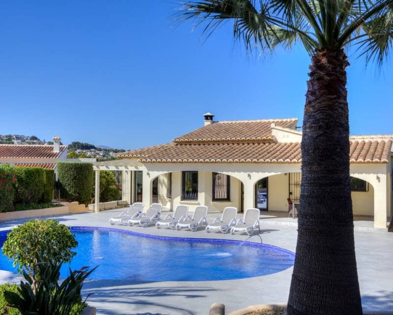 3 slaapkamer Villa te koop in Moraira met zwembad garage - € 1.100.000 (Ref: 8992804)
