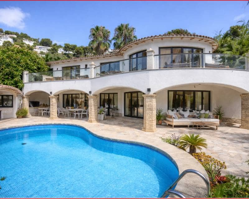 5 soverom Villa til salgs i Moraira med svømmebasseng - € 745 000 (Ref: 9115066)