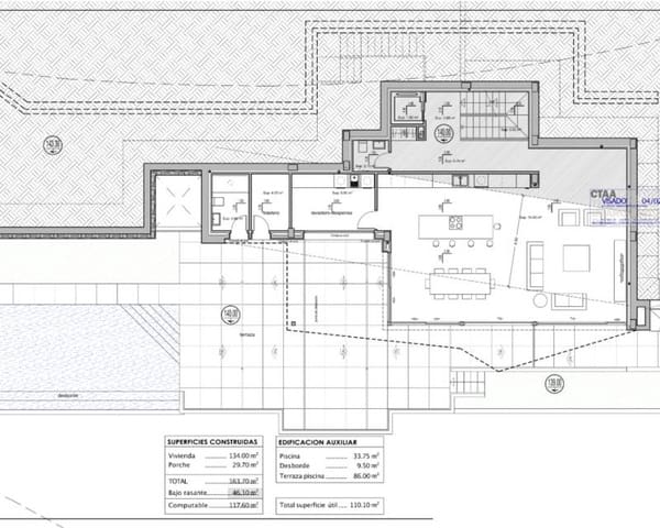 4 makuuhuone Huvila myytävänä paikassa Benissa mukana uima-altaan 
autotalli - 2 450 000 € (Ref: 9164516)