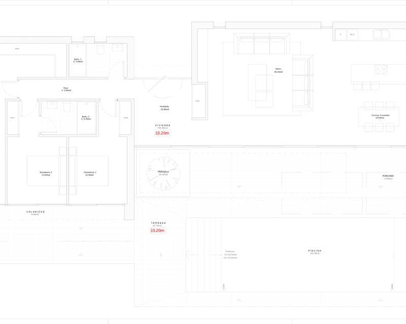 3 quarto Moradia para venda em Calpe / Calp com piscina - 1 525 000 € (Ref: 9176888)