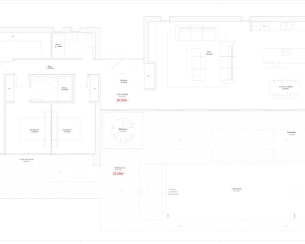 3 quarto Moradia para venda em Calpe / Calp com piscina - 1 525 000 € (Ref: 9176888)