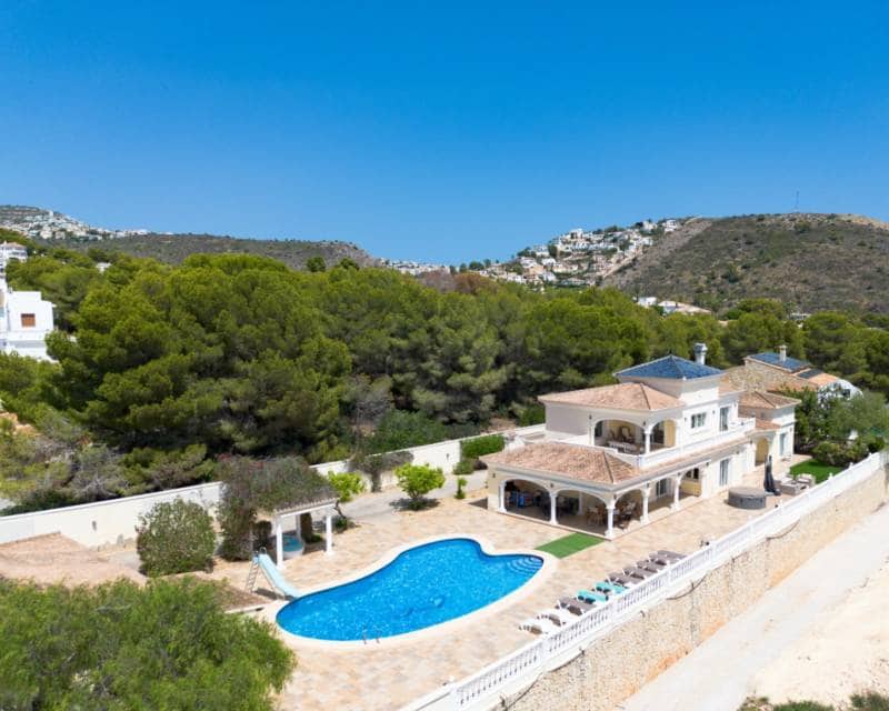 5 Zimmer Villa zu verkaufen in Moraira mit Pool - 2.450.000 € (Ref: 9184303)